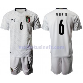 Maillot de Foot Italie Verratti 6 Extérieur UEFA EURO 2020 - Enfant